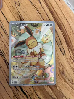 Pokemon TCG Eevee SVP 173 Black Star Promo Prismatic Evolutions - Image 1