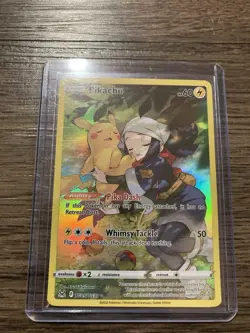 2022 Pokemon Lost Origin Pikachu Full Art TG05/TG30 NM-MT Holo Trainer - Image 1