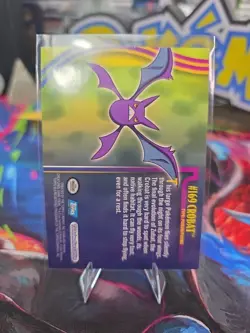 Crobat #169 - Silver Foil - Pokemon Topps Johto League Champions - Image 2