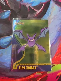 Crobat #169 - Silver Foil - Pokemon Topps Johto League Champions - Image 3