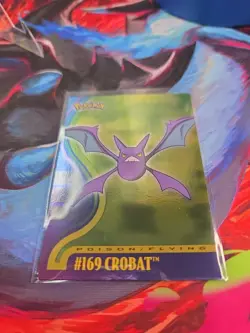Crobat #169 - Silver Foil - Pokemon Topps Johto League Champions - Image 4