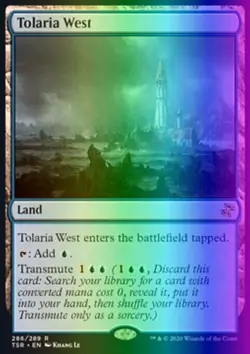 MTG Magic the Gathering Tolaria West (286/429) Time Spiral Remastered NM FOIL - Image 1
