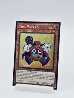 Yu-Gi-Oh! Time Wizard (Chibi) MZMU-EN060 Secret Rare 1st Ed. - Image 1