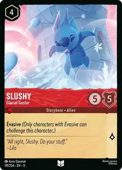 Disney Lorcana Slushy Glacial Guster Normal Winterspell #119/204 NM - Image 1