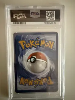 Pokemon TCG Bulbasaur Holo Card Illustration Stellar Crown Rare 143/142 PSA 9 - Image 2