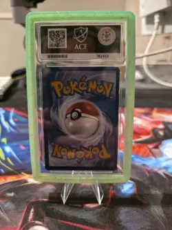 Pokemon TCG Bulbasaur Holo Card Stellar Crown Rare, Illustration, 143/142, Ace 9 - Image 2