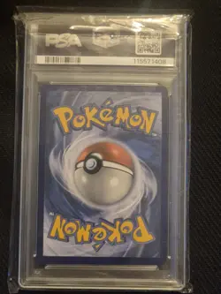Pokemon TCG Bulbasaur Holo Card Illustration Stellar Crown Rare 143/142 PSA 9 - Image 2