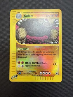 Golem 49/165 Expedition Reverse Holo Pokemon Card MP - Image 1