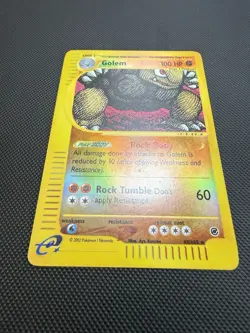 Golem 49/165 Expedition Reverse Holo Pokemon Card MP - Image 2
