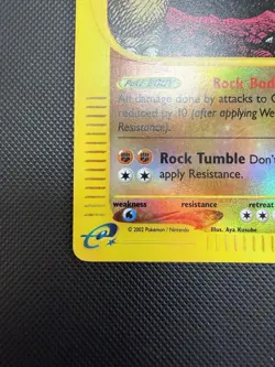 Golem 49/165 Expedition Reverse Holo Pokemon Card MP - Image 4