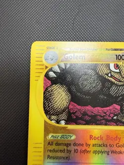 Golem 49/165 Expedition Reverse Holo Pokemon Card MP - Image 5