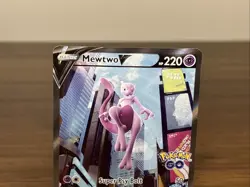 Mewtwo V #72/78 Pokemon Go | Full Art Alternative | Ultra Rare Pokemon Card - Image 3