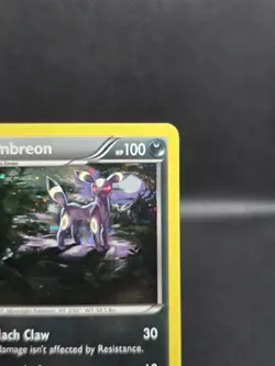 Pokemon TCG Umbreon Black Star Promo XY96 Cosmos Holo Promo Card LP - Image 3