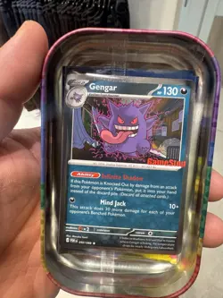 Pokemon Gengar POR Rare 050/088 GameStop Promo English TCG Card - Image 1