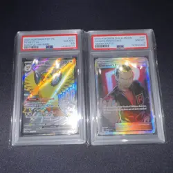 Lot Of 2 PSA Graded Pokemon Cards - Image 1