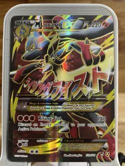 Pokemon TCG M Lucario EX 55a/111 Furious Fists Holo Full Art Ultra Rare Card - Image 1