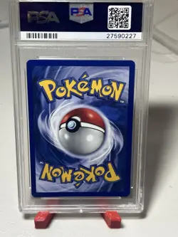 Pokemon TCG Light Arcanine Neo Destiny Holo Card 12/105 PSA 8- Half Swirl - Image 5