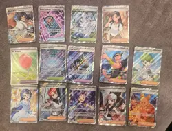 Pokemon Trainer Full Art Lot Of 14 Cards - Image 1