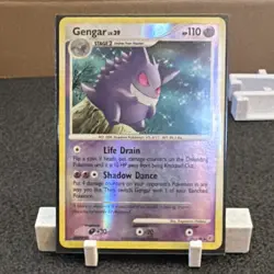 Pokemon TCG Gengar Holo Rare Diamond & Pearl 5/130 110 HP Psychic Card 2007 - Image 1