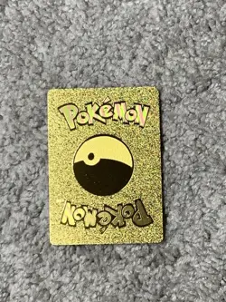 Venusaur, Charizard & Blastoise VMax Tag Team Gold Foil Fan Art Card - Image 2