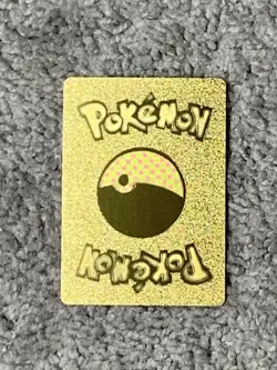 Charizard VMax HP330 Claw Slash Gold Foil Fan Art Collector Card - Image 2