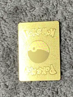 Charizard VMax HP330 Claw Slash Gold Foil Fan Art Collector Card - Image 3
