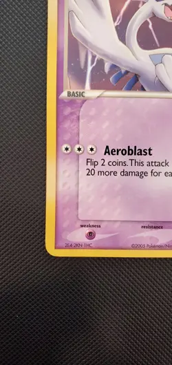 Pokemon TCG EX Unseen Forces Lugia Card 29/115 Regular Rare VLP - Image 5