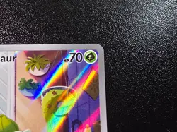 Pokemon TCG Bulbasaur Stellar Crown Illustration Card 143/142 - Image 5