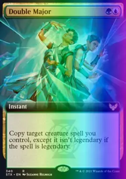 MTG Double Major (340/445) Strixhaven School of Mages NM FOIL - Image 1