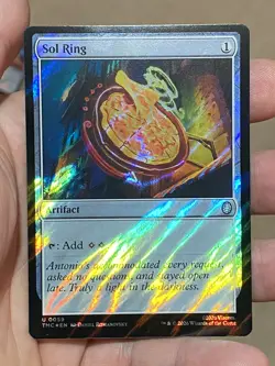 MTG - Sol Ring, Arcane Signet, Command Tower SURGE FOIL - NM - Commander Staples - Image 5