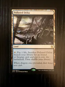 Polluted Delta Khans of Tarkir Regular - Image 1