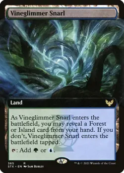 MTG Vineglimmer Snarl (365/445) Strixhaven School of Mages NM - Image 1