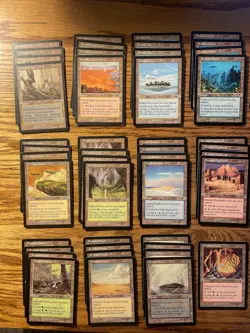 MTG: Vintage 66 Non-basic Lands: Urza's Saga, Odyssey, Masques, More - Image 1