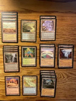 MTG: Vintage 66 Non-basic Lands: Urza's Saga, Odyssey, Masques, More - Image 2