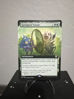 Springleaf Parade (Extended Art) Commander: Lorwyn Eclipsed Regular - Image 1