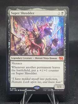 Super Shredder Teenage Mutant Ninja Turtles Regular MTG TMT M 0083 - Image 1