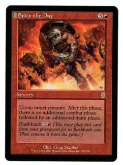 Seize the Day -- MTG (SP Quality) - Odyssey - See scans! - Image 1