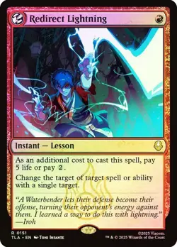Redirect Lightning Foil Avatar: The Last Airbender NM MTG - Image 1
