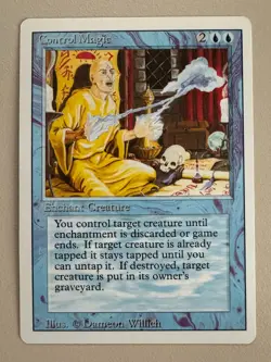 Control Magic - MTG - REVISED (3rd) - ENGLISCH - ©1994 NM UNCOMMON - Image 1