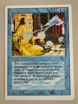 Control Magic - MTG - REVISED (3rd) - ENGLISCH - ©1994 NM UNCOMMON - Image 2