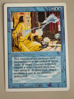 Control Magic - MTG - REVISED (3rd) - ENGLISCH - ©1994 NM UNCOMMON - Image 3