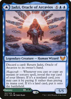 MTG Jadzi, Oracle of Arcavios (151/445) Strixhaven School of Mages LP - Image 1