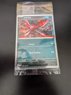 Pokemon Sealed Yveltal 088/132 GameStop Stamped Promo Card - Image 1