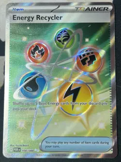 Energy Recycler 108/088 Perfect Order Full Art Ultra Rare Pokemon TCG NM - Image 1