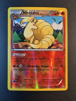 Ninetales - 21/160 - XY Primal Clash Reverse Holo Rare Pokemon TCG - NM/LP++ - Image 3