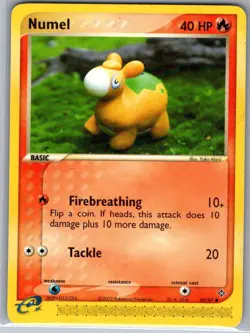 Numel - 69/97 Non Holo Dragon - Pokemon Card - LP - Image 1