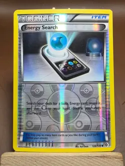 HP Pokemon Energy Search 128/149 Reverse Holo - Image 1