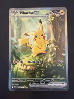 Pokemon TCG Pikachu EX SIR Ascended Heroes ASC #276/217 - Image 1
