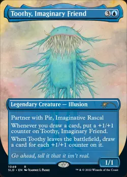 MTG Toothy, Imaginary Friend (1049/1055) Secret Lair Drop Series NM - Image 1