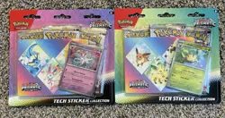 (2) Pokemon TCG Prismatic Evolutions Tech Sticker Collection Sealed X2 Lot - Image 1